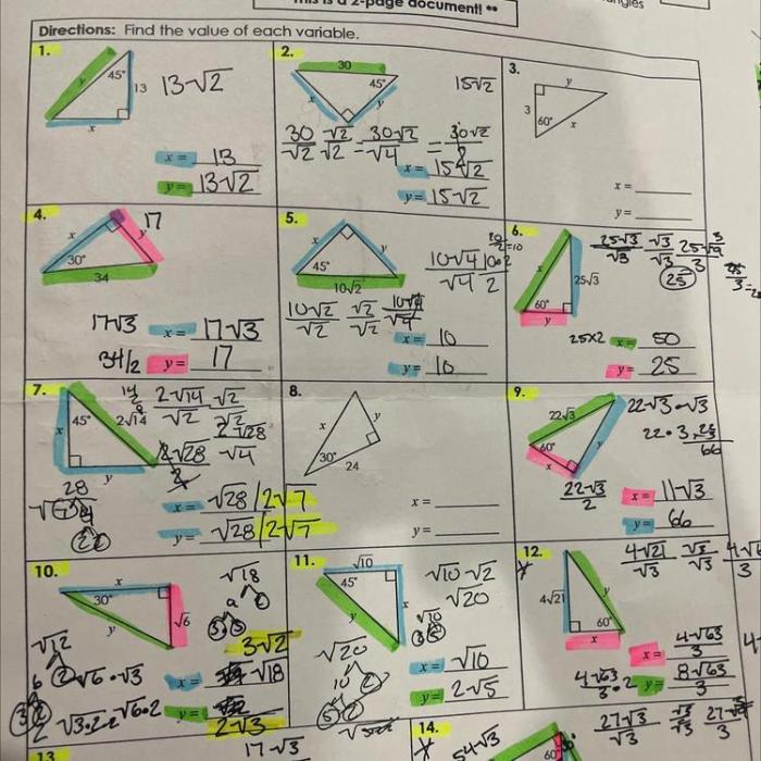 Chapter 9 right triangles and trigonometry