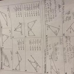 Quiz 4-1 classifying and solving for sides