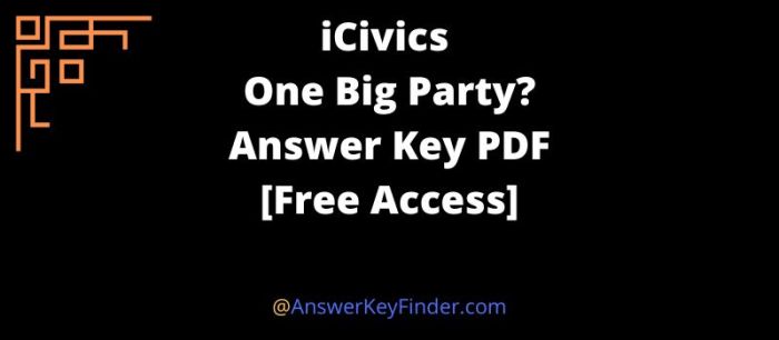 Party systems icivics answer key pdf