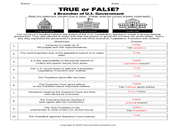 Foundations of government worksheet pdf