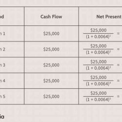 The net present value of a project is blank______.