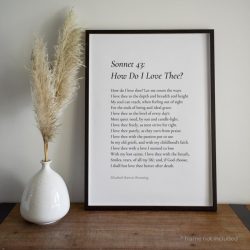 Thee do sonnet